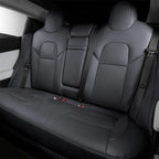 Seat Covers for Only Front Seats/Rear Seats for Tesla Model 3 & Model Y (5 Seater) Black (Only for rear seats) Model Y (2020-2024 | 5 Seater)