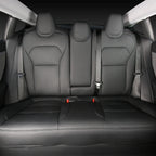 Seat Covers for Only Front Seats/Rear Seats for Model 3 Highland & Model Y Juniper Black (Only for rear seats)