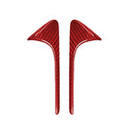 Model 3/S/Y/X Carbon Fiber Side Camera Turn Signal Cover Red Carbon Fiber