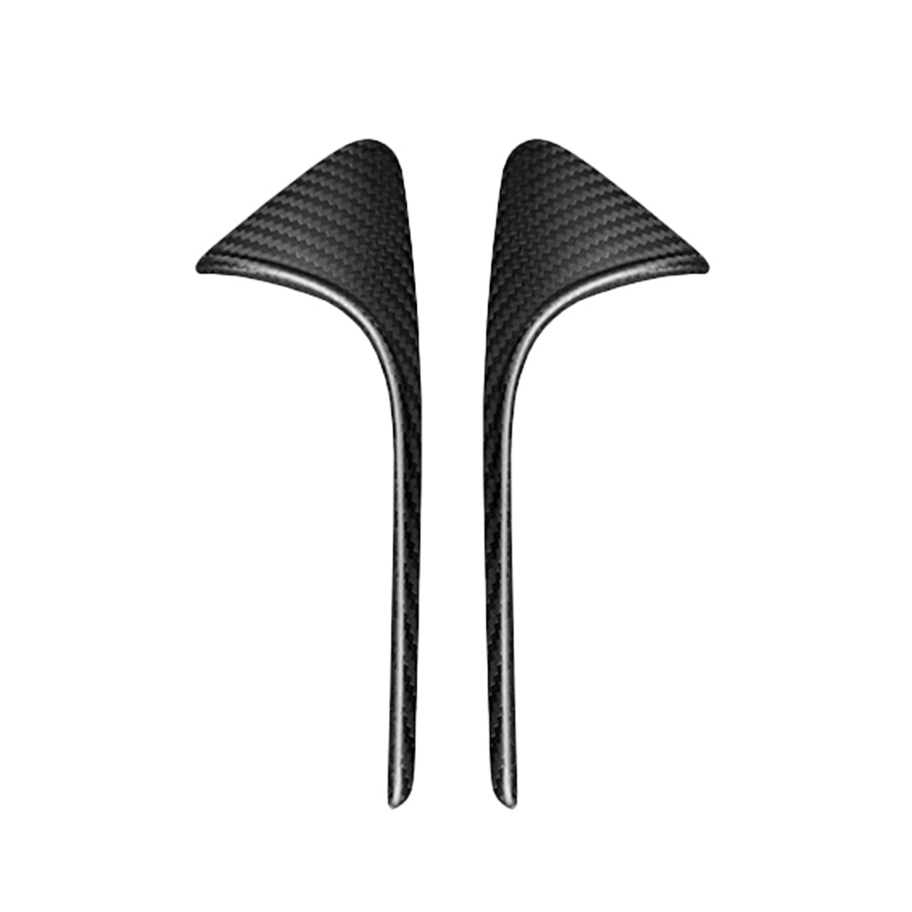 Model 3/S/Y/X Carbon Fiber Side Camera Turn Signal Cover Matte Carbon fiber