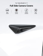 Model 3/S/Y/X Carbon Fiber Side Camera Turn Signal Cover