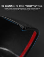 Tesla Model Y Juniper Dry Carbon Fiber Side Mirror Covers (OEM Style)