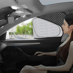 Side Window Sunshade for Tesla Cybertruck Cybertruck 2024-Present Silver