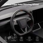 Sport Carbon Fiber Steering Wheel for Model 3 Highland / Model Y Juniper