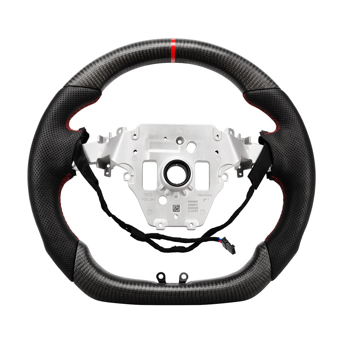 Sport Carbon Fiber Steering Wheel for Model 3 Highland / Model Y Juniper