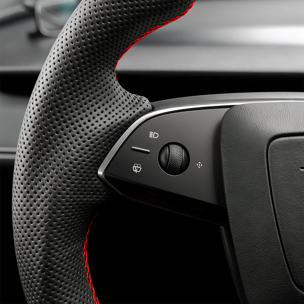 Sport Carbon Fiber Steering Wheel for Model 3 Highland / Model Y Juniper