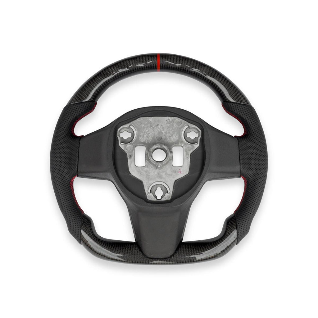 Sport Carbon Fiber Steering Wheel for Tesla Model 3 / Y