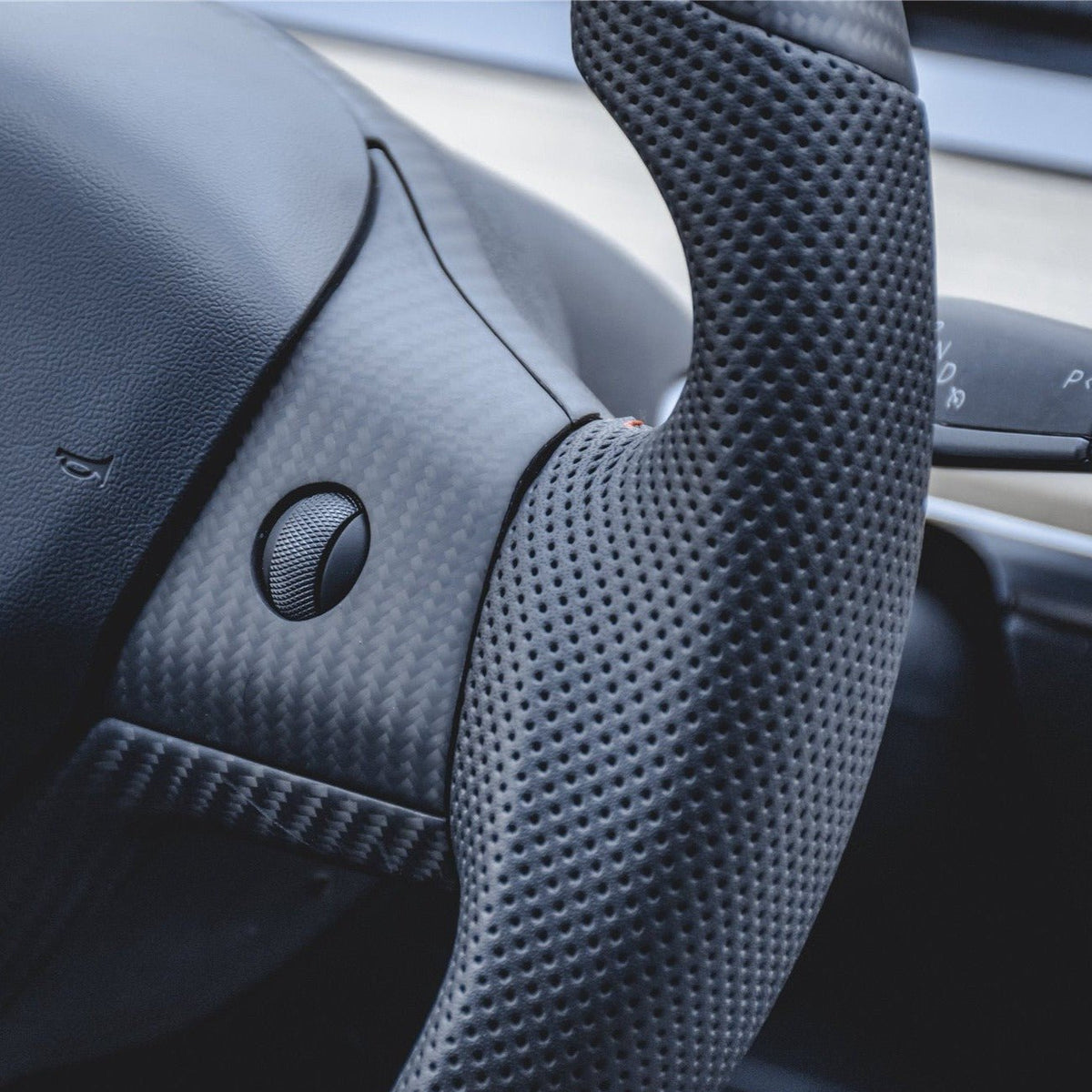 Sport Carbon Fiber Steering Wheel for Tesla Model 3 / Y