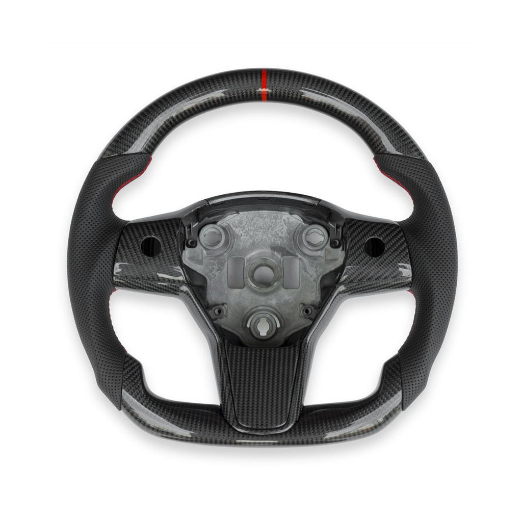 Sport Carbon Fiber Steering Wheel for Tesla Model 3 / Y