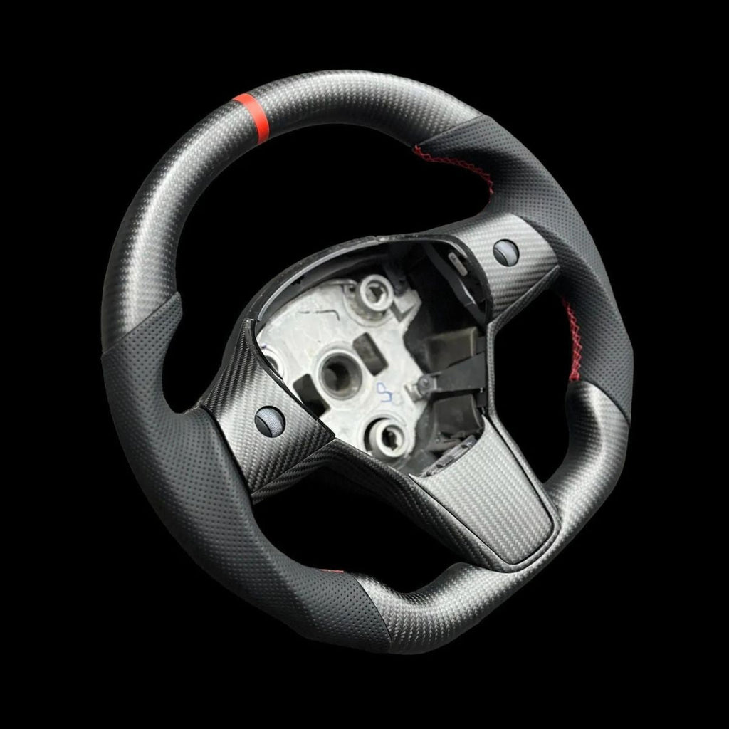 Sport Carbon Fiber Steering Wheel for Tesla Model 3 / Y
