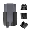 Starlink Gen 2 Ethernet Adapter Bracket | Wall Mount & Cable Manager Black