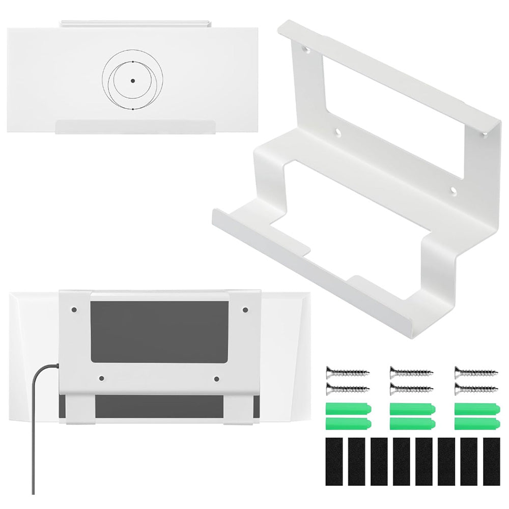 Starlink Gen 3 Router Mount | All-in-One Metal Wall Mount Kit White