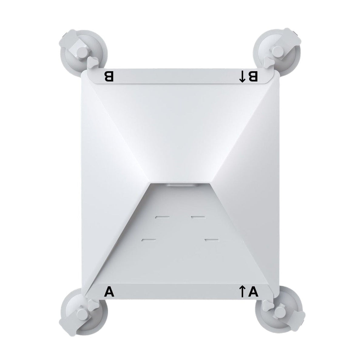 Starlink Mini Magnetic Mount | 2-in-1 Car Roof & Window Mount White