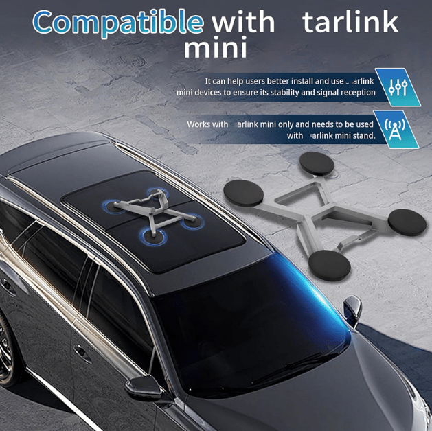 Starlink Mini Magnetic Roof Mount | Quick Release for RV & Van