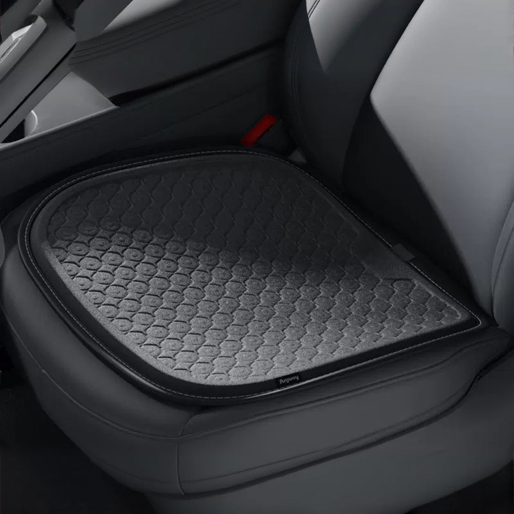 Summer Cooling Seat Covers for Tesla Model 3/Y Carbon Black 2PCS × Seat Covers (For driver passenger) Model 3 (2021-Present) & Model Y (2021-Present)
