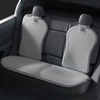 Summer Cooling Seat Covers for Tesla Model 3/Y Glacier Gray 2PCS × Seat Backrest + 1PC × Seat Covers (For reat seat) Model 3 (2021-Present) & Model Y (2021-Present)