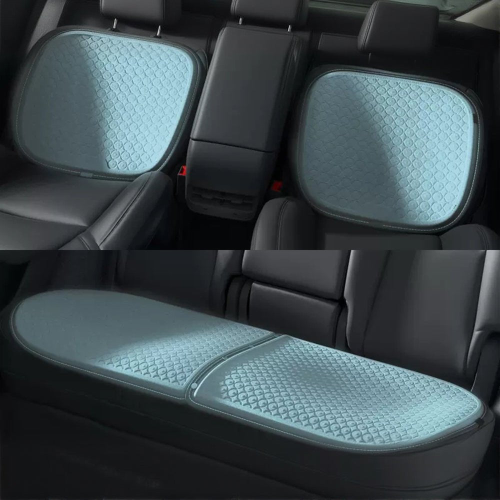 Summer Cooling Seat Covers for Tesla Model 3/Y Sky Blue 3PCS × Seat Covers (For front rear seat) Model 3 (2021-Present) & Model Y (2021-Present)