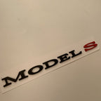 Flash Sale: Letter Emblems for Model Y/ S/ X Tailgate | 3D ABS