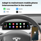 9.6 Inch Instrument Cluster Dashboard Display for Tesla Model 3 / Y