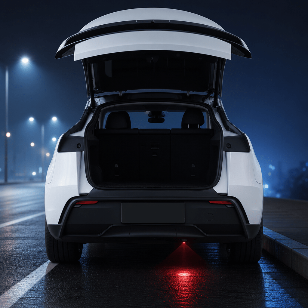 Laser-Guided Kick-to-Open Trunk Sensor Light for Model Y (2020–2026)