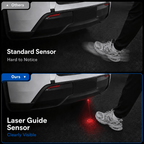 Laser-Guided Kick-to-Open Trunk Sensor Light for Model Y (2020–2026)