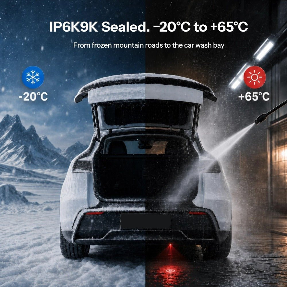 Laser-Guided Kick-to-Open Trunk Sensor Light for Model Y (2020–2026)
