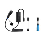 Tesla / J1772 / Type2 32A-40A Mobile Charger with Changeable Plugs TYPE 2 (Europe - With CEE UK plug) 32A Adjustable Current