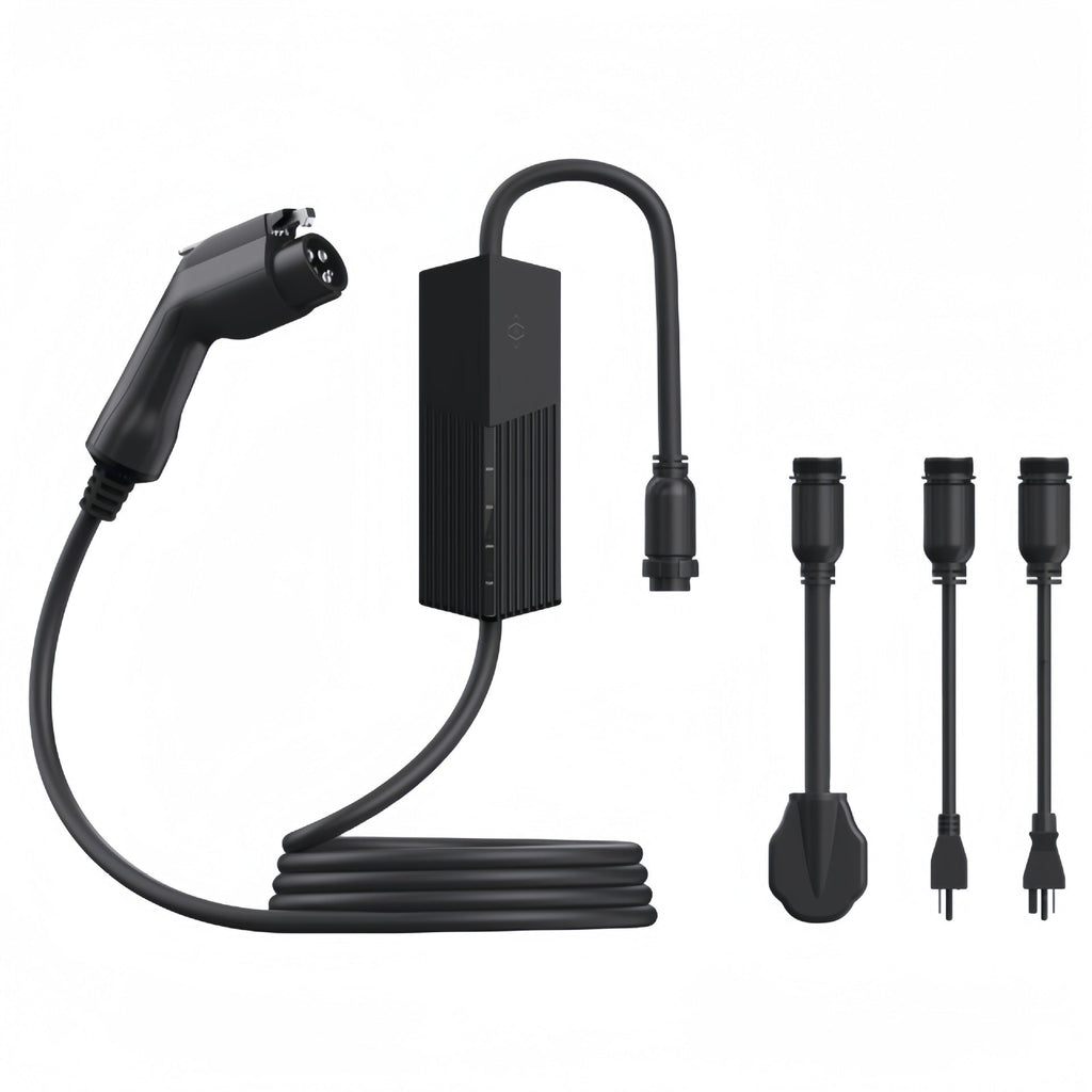 Tesla / J1772 / Type2 32A-40A Mobile Charger with Changeable Plugs J1772 (North America EV)