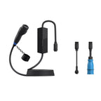 Tesla / J1772 / Type2 32A-40A Mobile Charger with Changeable Plugs TYPE 2 (Europe - With CEE Schuko Plug) 32A Adjustable Current