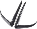 Tesla Model Y Carbon Fiber Fog Light Trim Glossy Carbon Fiber