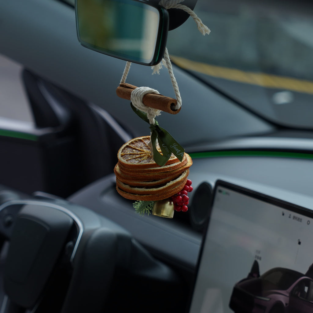 Orange Scent Christmas Ornament for Tesla