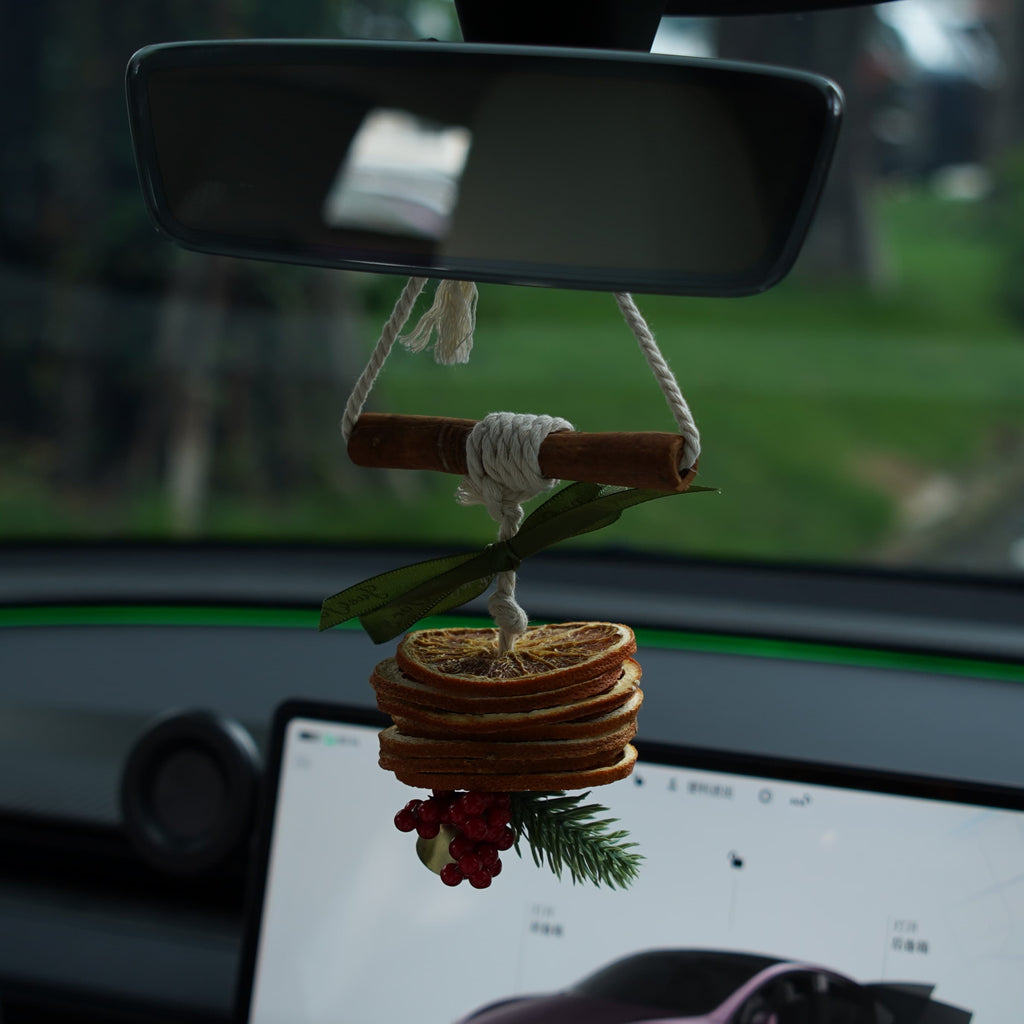 Orange Scent Christmas Ornament for Tesla