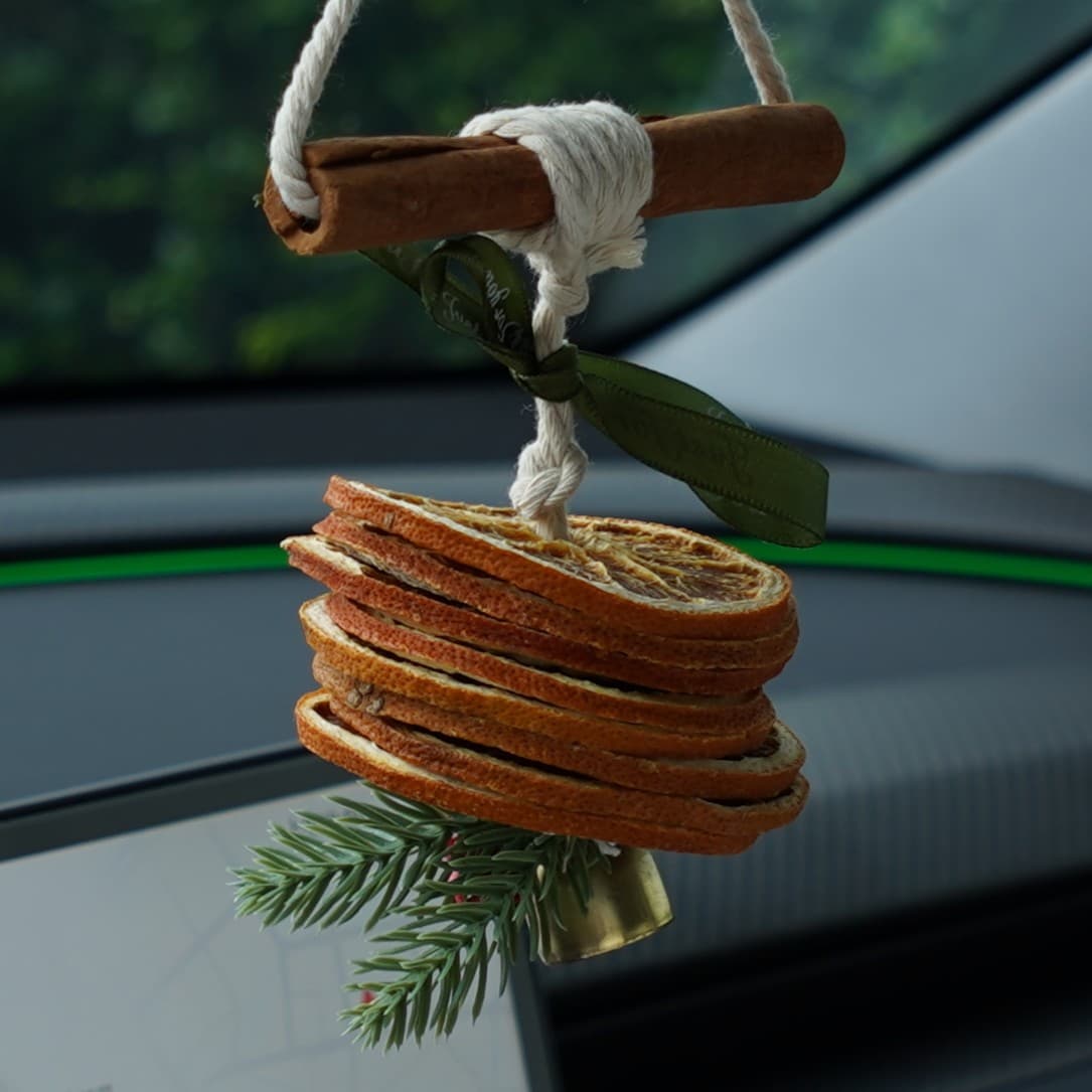 Orange Scent Christmas Ornament for Tesla