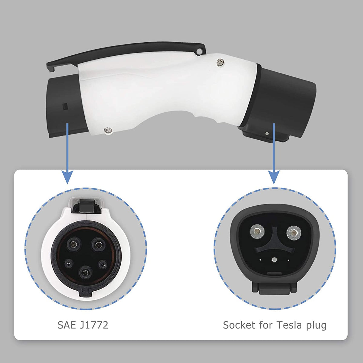 Tesla to J1772 EV Charging Adapter | 250V |40A