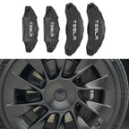 19"-22" Tesla Model X/S Brake Caliper Covers – Aluminum Alloy for 2018-2025 Models Black