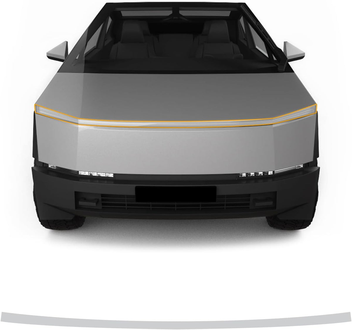 TPU Full Car Paint Protection Film for Tesla Cybertruck Headlight