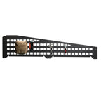 Cybertruck Modular Storage Panel (2-in-1 L-Track & MOLLE) Right