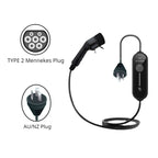 TYPE 2 Mennekes Level 1 Electric Vehicle (EV) Charger AU NZ Plug
