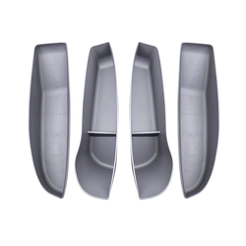 Under Door Storage Box Organizer for Tesla Model 3 Highand（4pcs） Grey【4pcs】