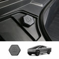 Windshield Washer Fluid Filler Cap Trim Cover for Tesla Cybertruck Carbon Fiber Pattern (ABS)