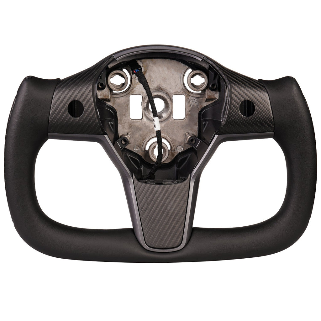 Yoke Carbon Fiber Steering Wheel for Tesla Model 3 / Y