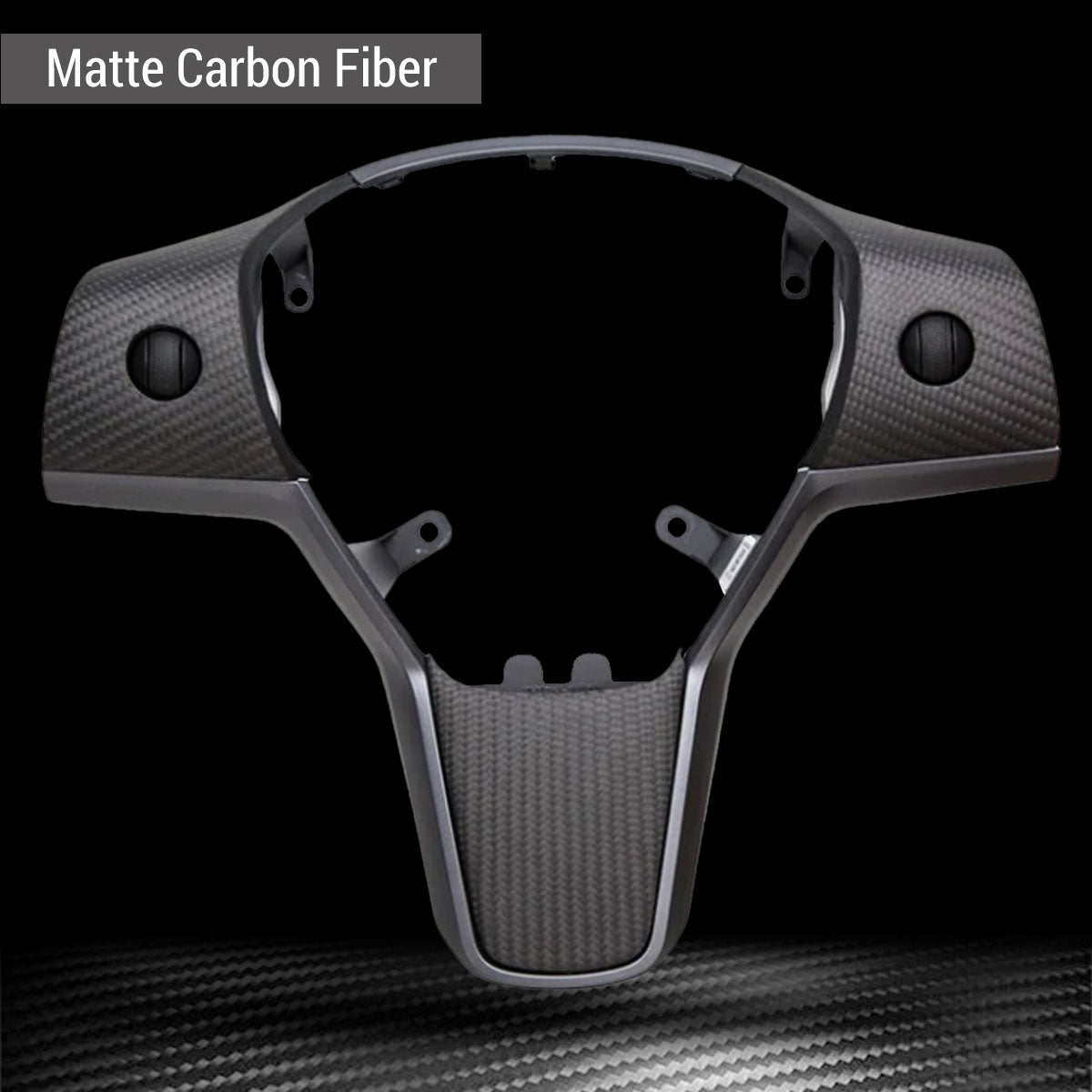 Yoke Carbon Fiber Steering Wheel for Tesla Model 3 / Y