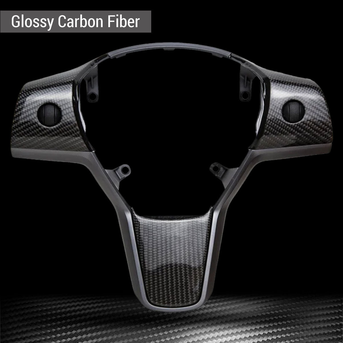 Yoke Carbon Fiber Steering Wheel for Tesla Model 3 / Y